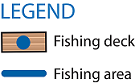 Fishing Map Legend